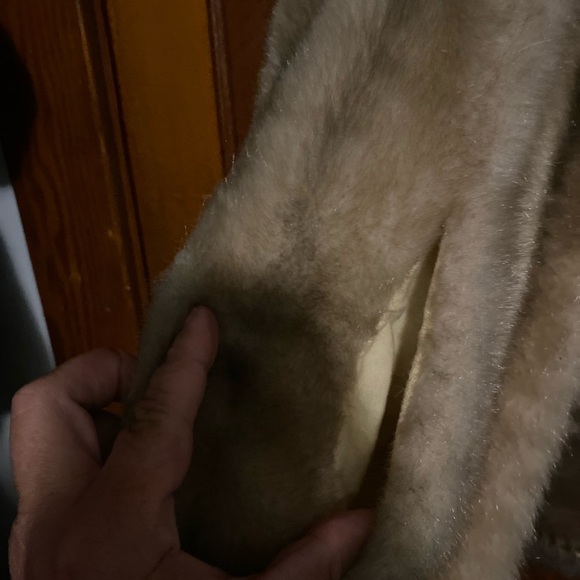 60s Vintage Regina Glenara by Glenoit faux fur stole cape - Picture 3 of 4